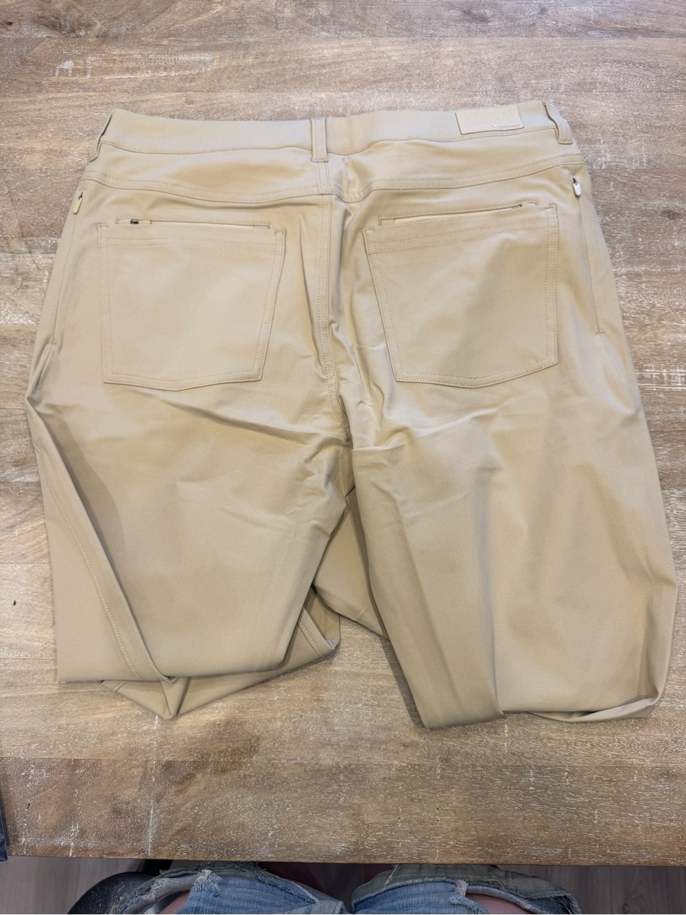 Birddogs Men's Slim Fit 5 Flex Pocket Pants 32x32 Classic Khaki New - Picture 4 of 6